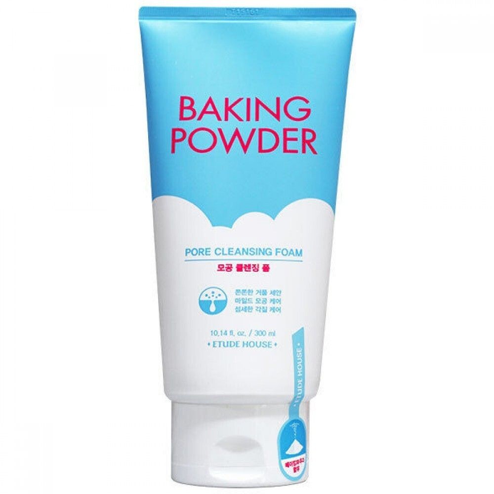 Etude House Baking Powder Pore Cleansing Foam пенка для умывания тройного действия с содой