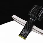 Футболка Heartz «Amane» Layered Kimono Черная