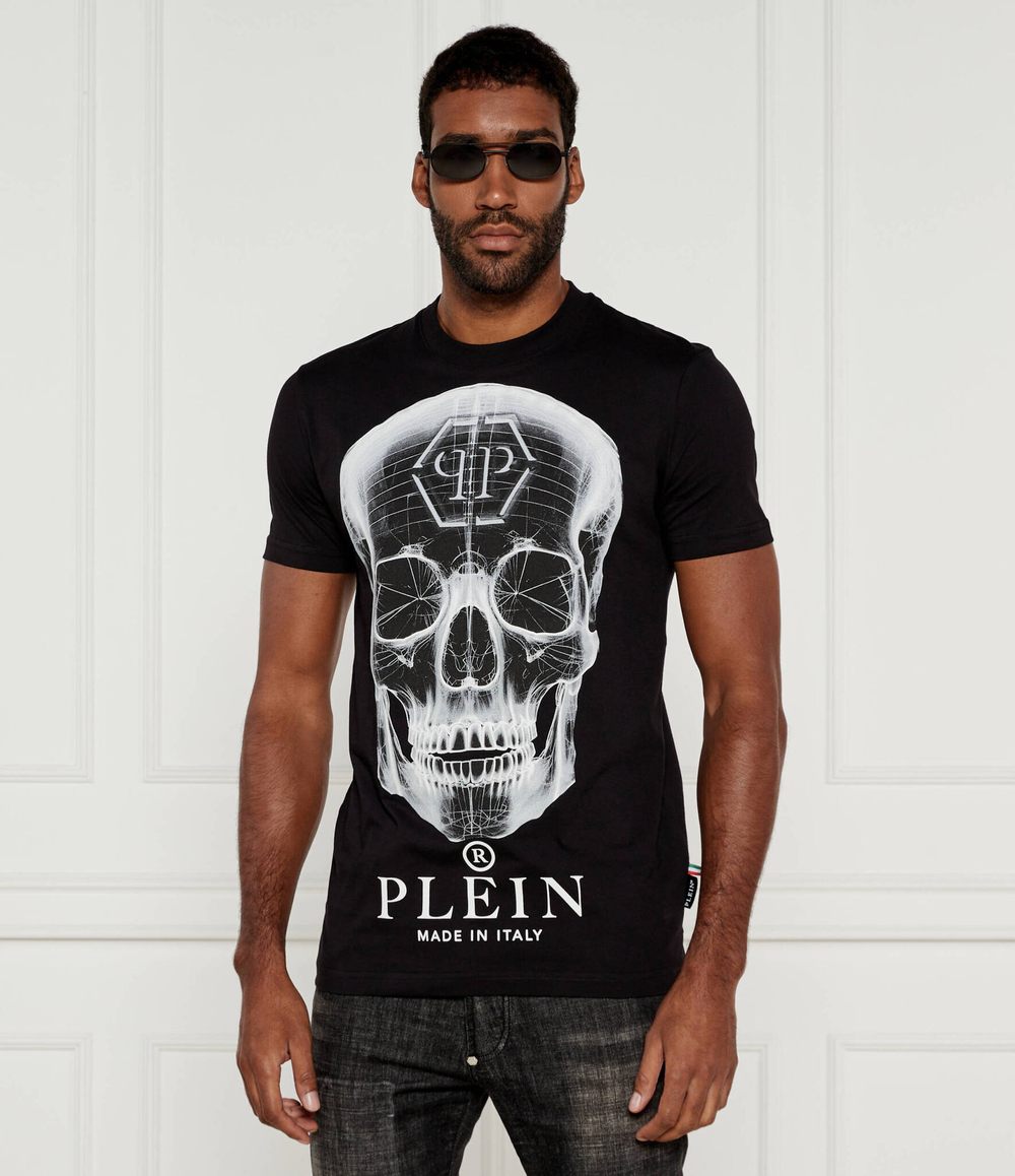 Футболка Skull Philipp Plein - черный(MTK7743 PJY002N)