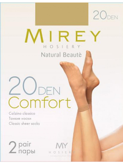 Mirey 20 den Comfort, носки (2 пары) (C)