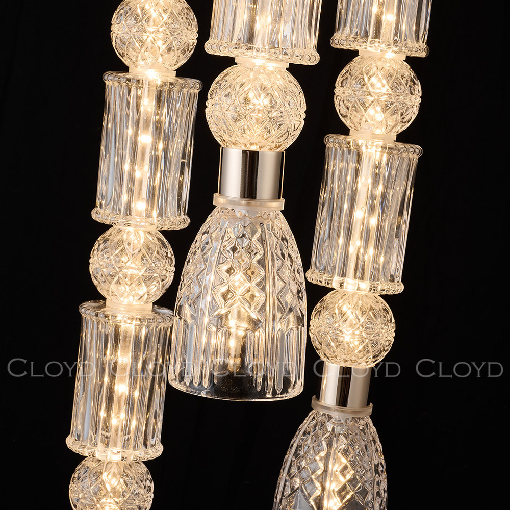 Подвесной светильник Cloyd LACONIA P3 / Ø30 см - золото (арт.11525)