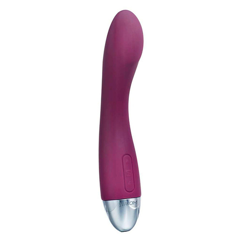 Фиолетовый изогнутый вибратор 17см для стимуляции зоны G Svakom Amy Firm G-spot Vibrator SUV-02 Violet
