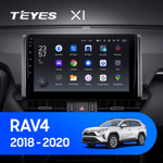 Teyes X1 10.2" для Toyota RAV4 2018-2020