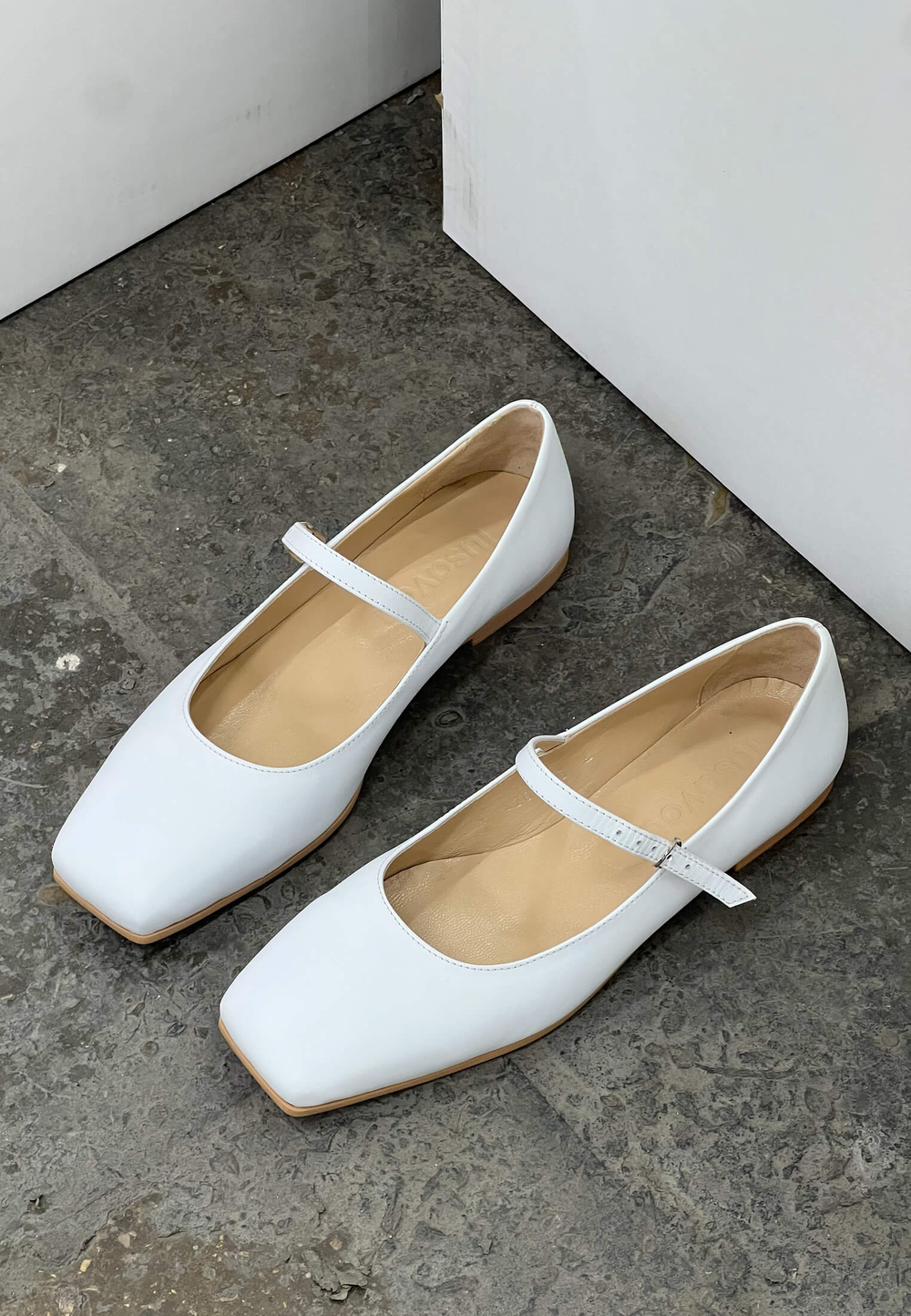 Туфли // Mary Jane // White