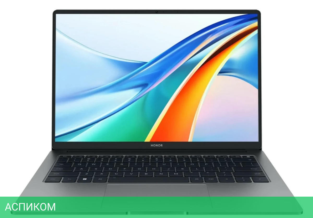 Ноутбук Honor MagicBook X14 FRI-H56 Space Gray (5301AKAU)