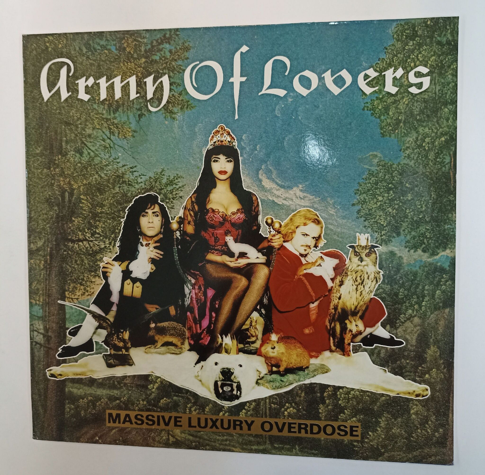 Винтажная виниловая пластинка LP Army Of Lovers Massive Luxury Overdose (Germany 1991)