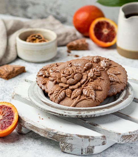 Набор прованская сентифолия (штамп + вырубка)