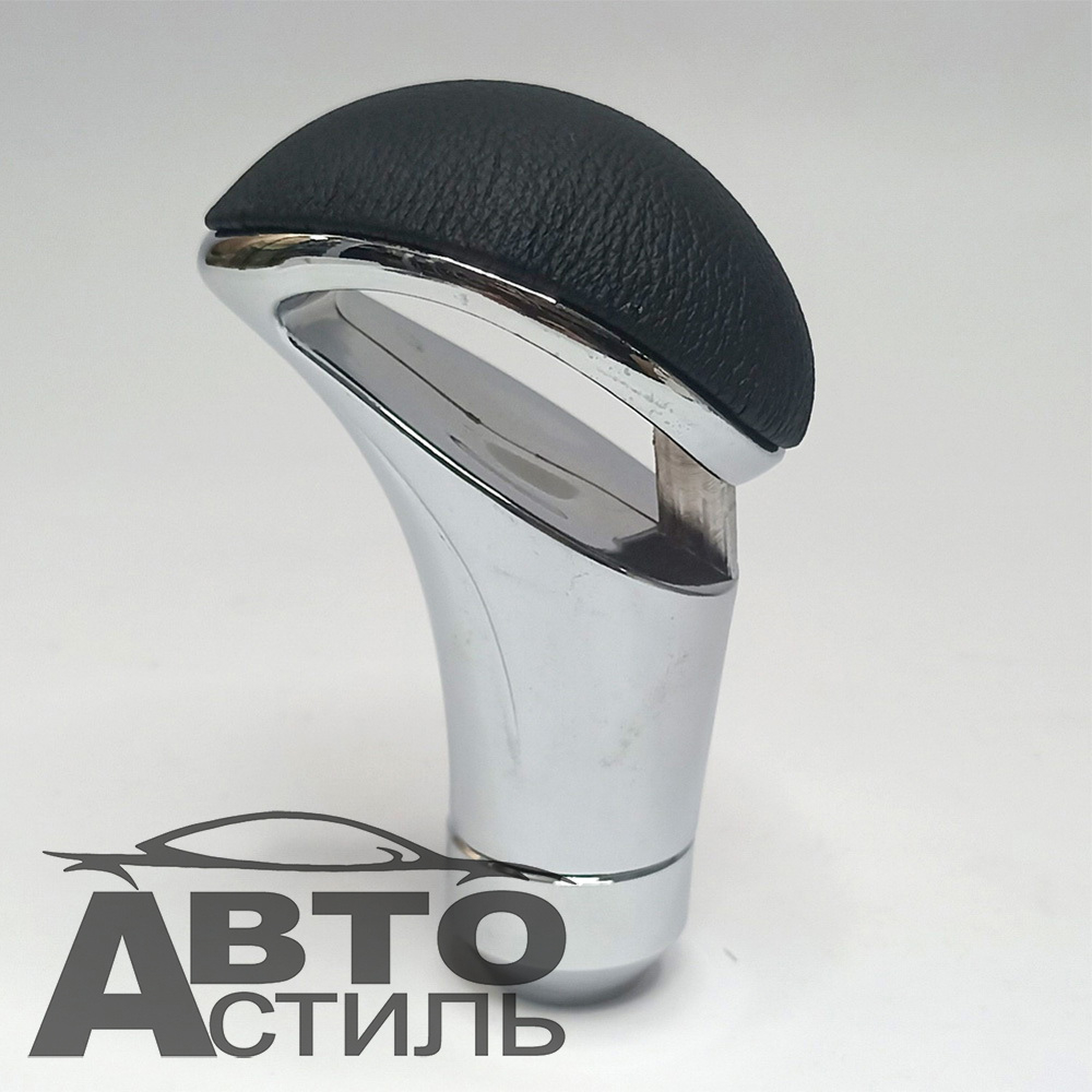 Ручка КПП  декоративная "Coolpart"- AC-141SLBL Silver-Black