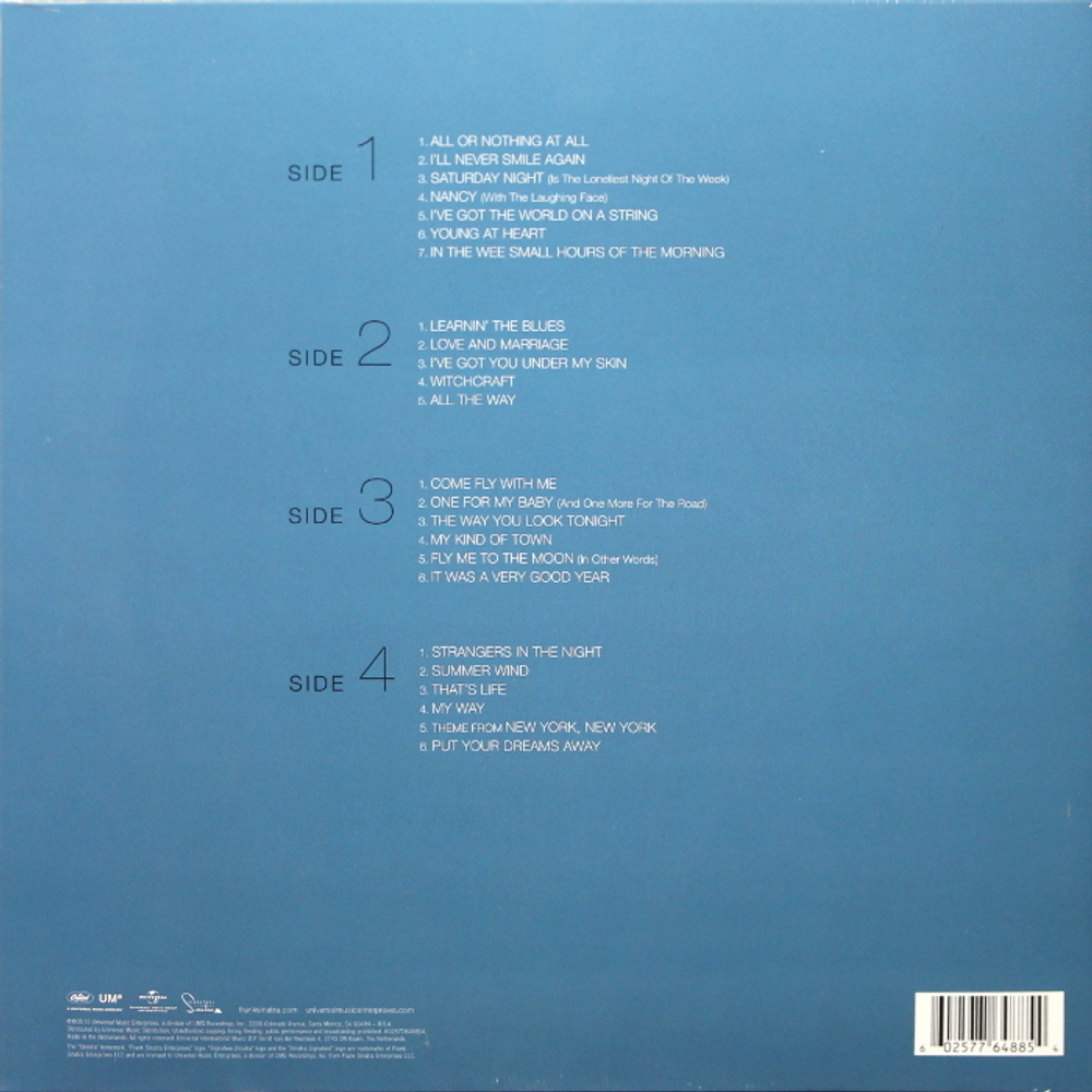 Frank Sinatra / Ultimate Sinatra (Coloured Vinyl)(2LP)