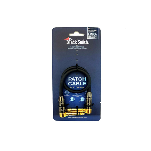 BlackSmith Patch Cable Gold Series 0.98ft GSPC-30