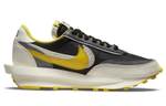 Кроссовки Sacai X Undercover X Nike Ldwaffle Black And Bright Citron