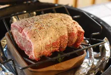 V-образная решётка для запекания рёбер, мяса, птицы, рыбы, 6 секций, Primo