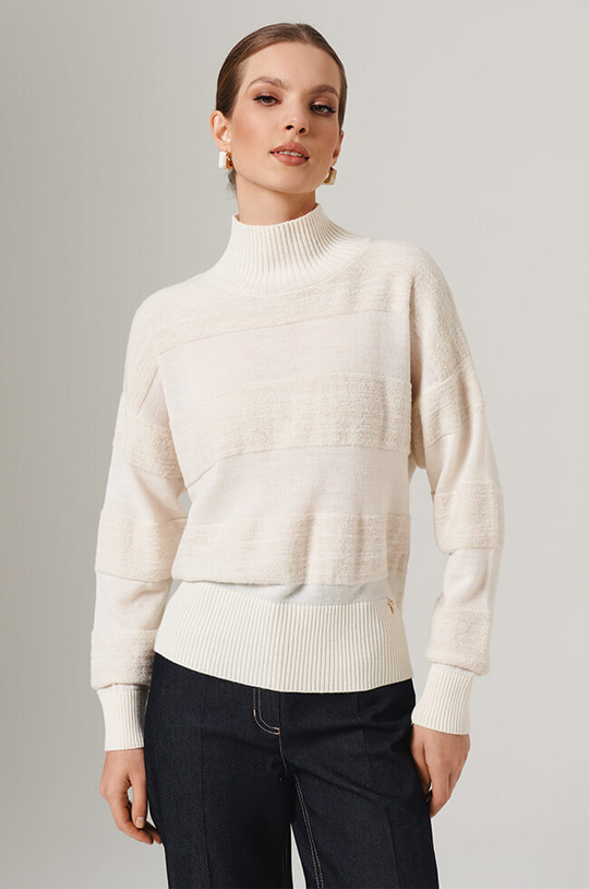 23114 Джемпер женский (молочно-бежевый)