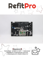 Верхняя панель с клавиатурой (топкейс) для ноутбука Lenovo ThinkBook 14s. раскладка - русская, с подсветкой, серая (5CB1B37778), оригинал