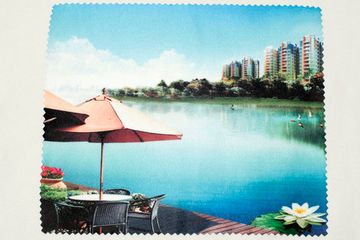 Салфетка микрофибра 15х18(Парк) в  упаковке.