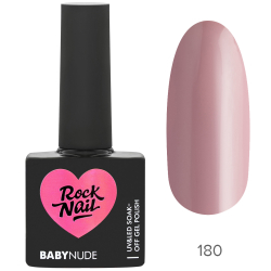 Гель-лак RockNail BabyNude 180 Angel's Breath, 10мл.