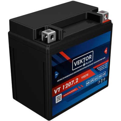 VEKTOR VT 1207.2 аккумулятор