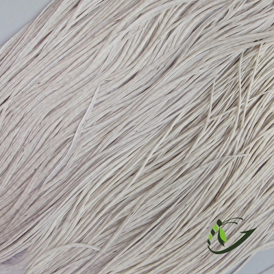 Перо из седла петуха White dyed Light Dun