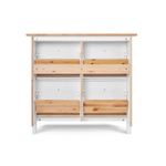 Обувница 4 ящика КЫМОР (HEMNES), 106х101х22 см, белый