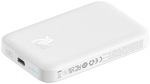 Внешний аккумулятор Baseus Magnetic Mini Air C+Qi 20W P10059002223-00 6000 мАч белый