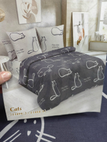 Поплин / Cats темный