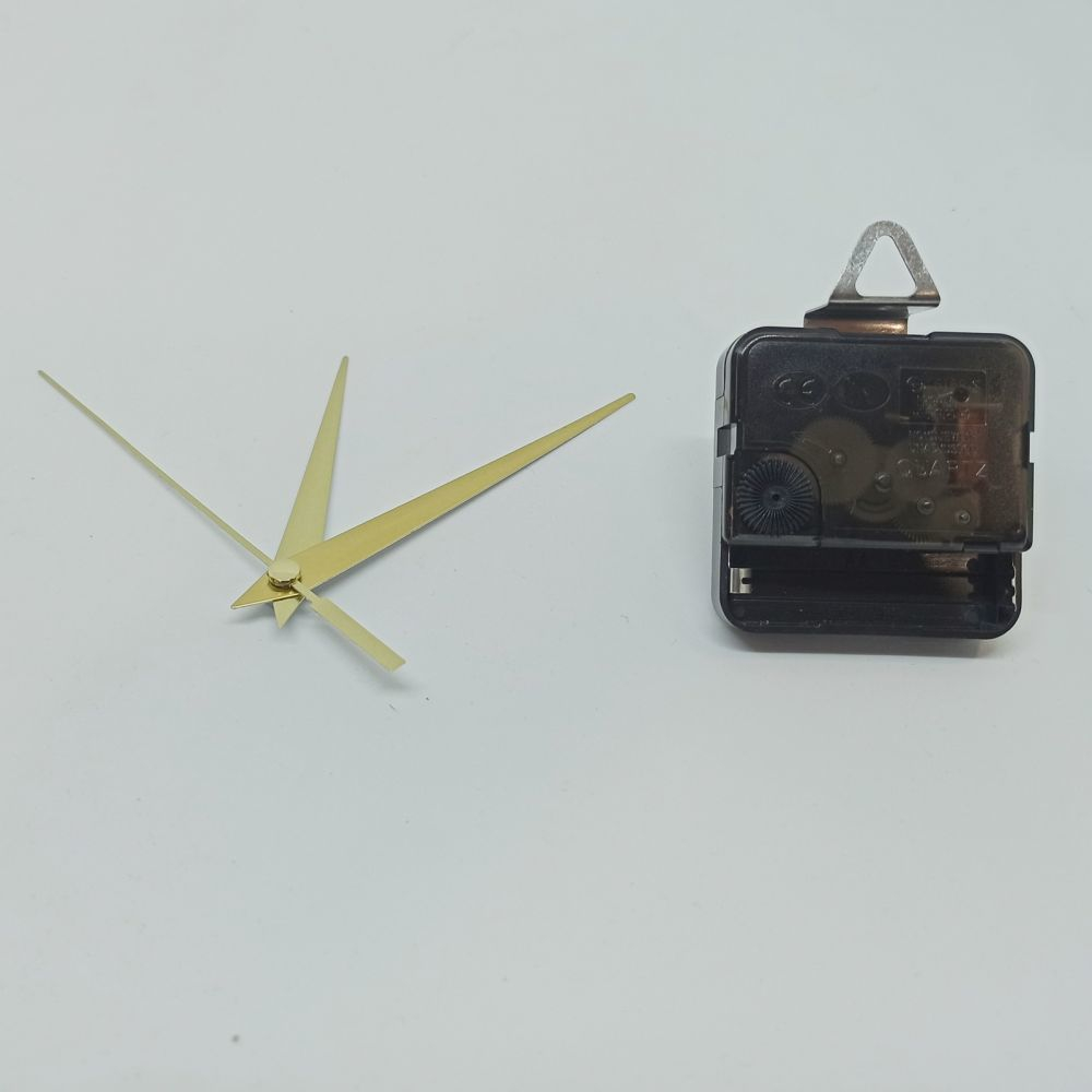 Часовой механизм, шток 21 мм, со стрелками №19 (1уп = 5шт)