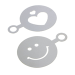 Набор декораторов для кофе 2шт 12*8,5см нерж VETTA