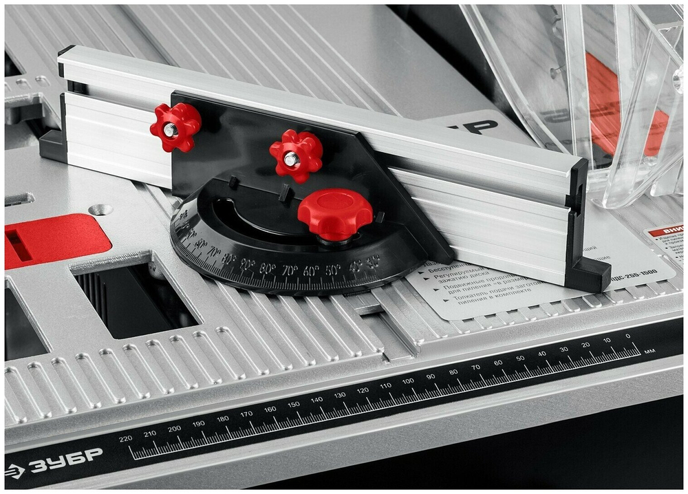 Распиловочный станок ЗУБР ЗПДС-255-1500, 1500 Вт