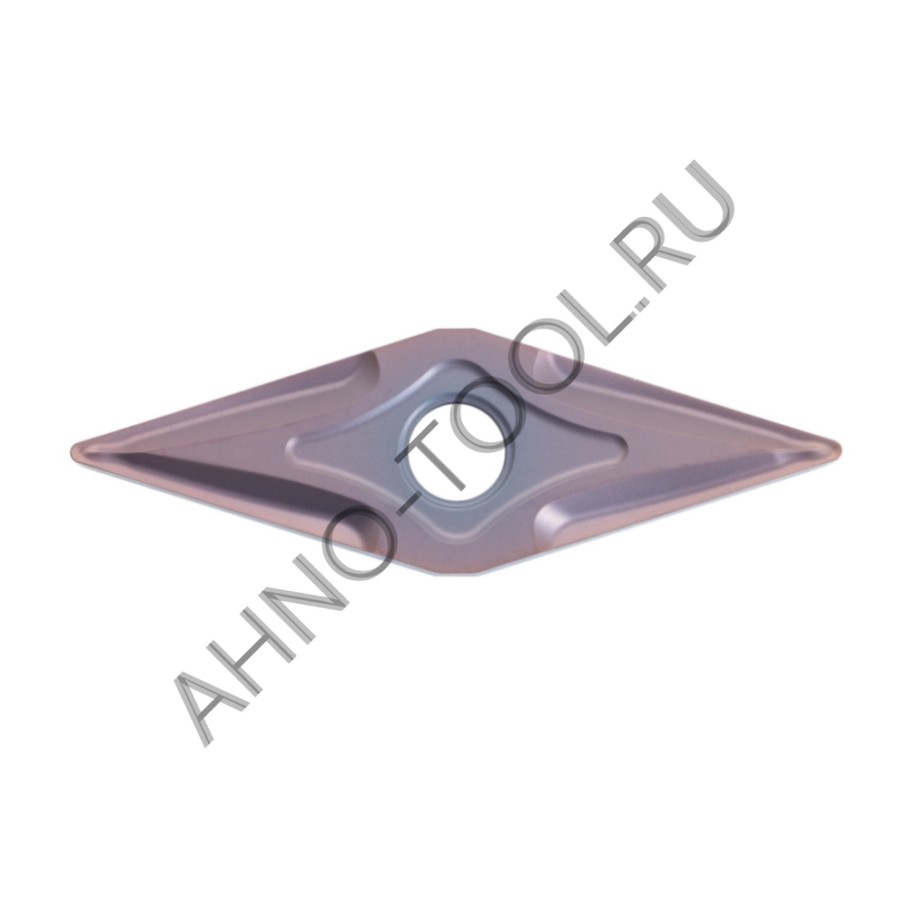 Пластина твердосплавная ISO VNMG160404-MFA APM20B AHNO по жаропроч. и нерж.стали, получистовая