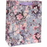 Пакет подарочный «Цветы» 32*26*12 см