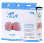 Фаллостимулятор  Николь  с двумя любовными отверстиями и вибрацией