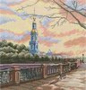 "Каналы  Петербурга"-M424  вышивка