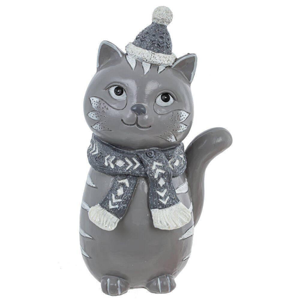 GAEM Фигурка декоративная "Кот", L13 W12 H25 см, 2в.