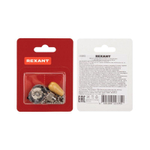 Выключатель для настенного светильника с деревянным наконечником Silver блист. Rexant 06-0244-A