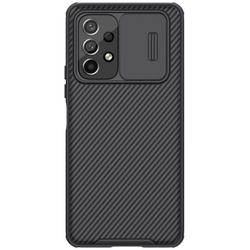 Чехол усиленный для смартфона Samsung Galaxy A53 5G от Nillkin, серия CamShield Pro Case, с сдвижной крышкой для камеры