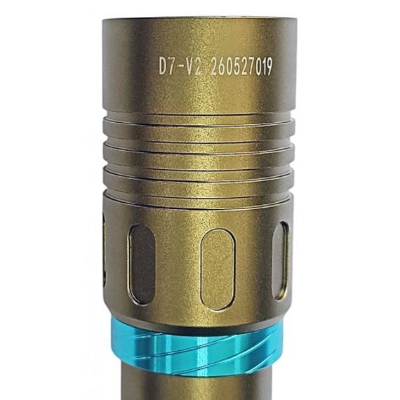 Фонарь DELFiN D7 Pro 1200 lm теплый свет
