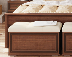 Банкетка с отсеком для хранения Ливорно ЛБ-20, орех