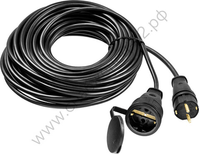 STAYER RC 315 КГ 3х1.5 20м 3700Вт IP44, Силовой удлинитель-шнур (55026-20)