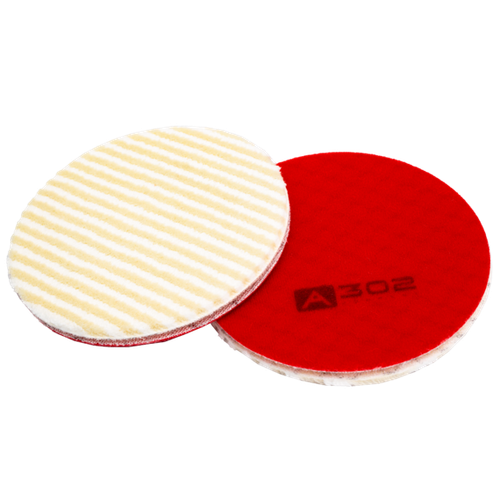 A302 135/10 - Гибридный полировальник (шерсть/микрофибра) -  MICROWOOL PAD  MWP-135