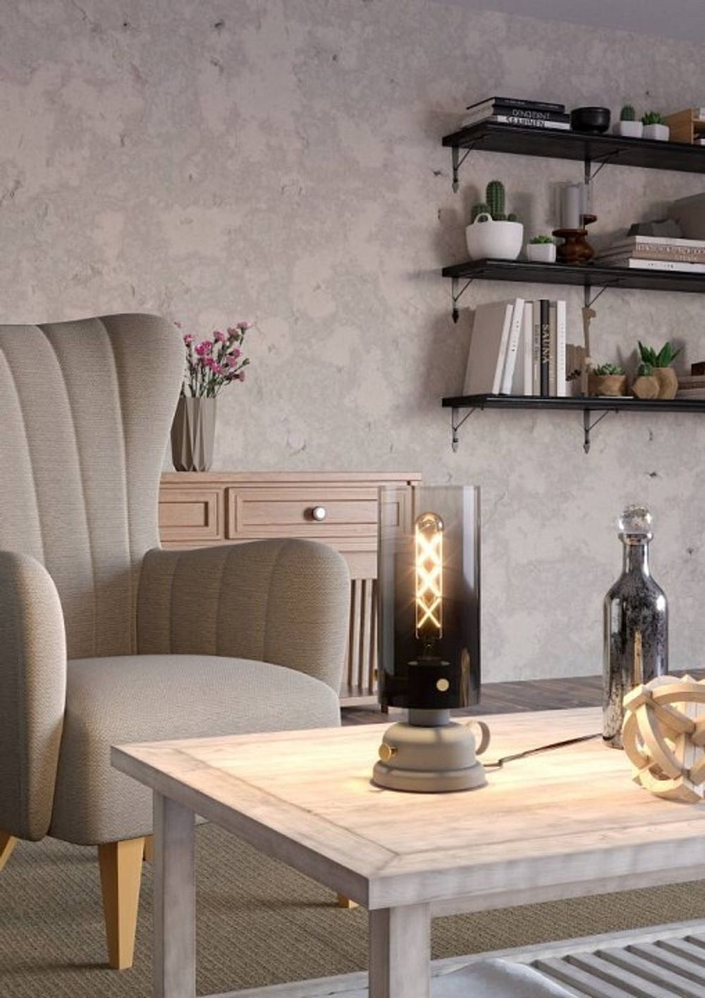 Настольная лампа декоративная Eglo Gargrave 43929