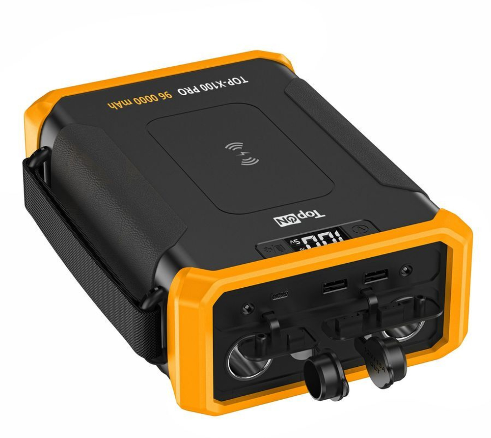 Внешний аккумулятор TopON TOP-X100 PRO 96000mAh черный