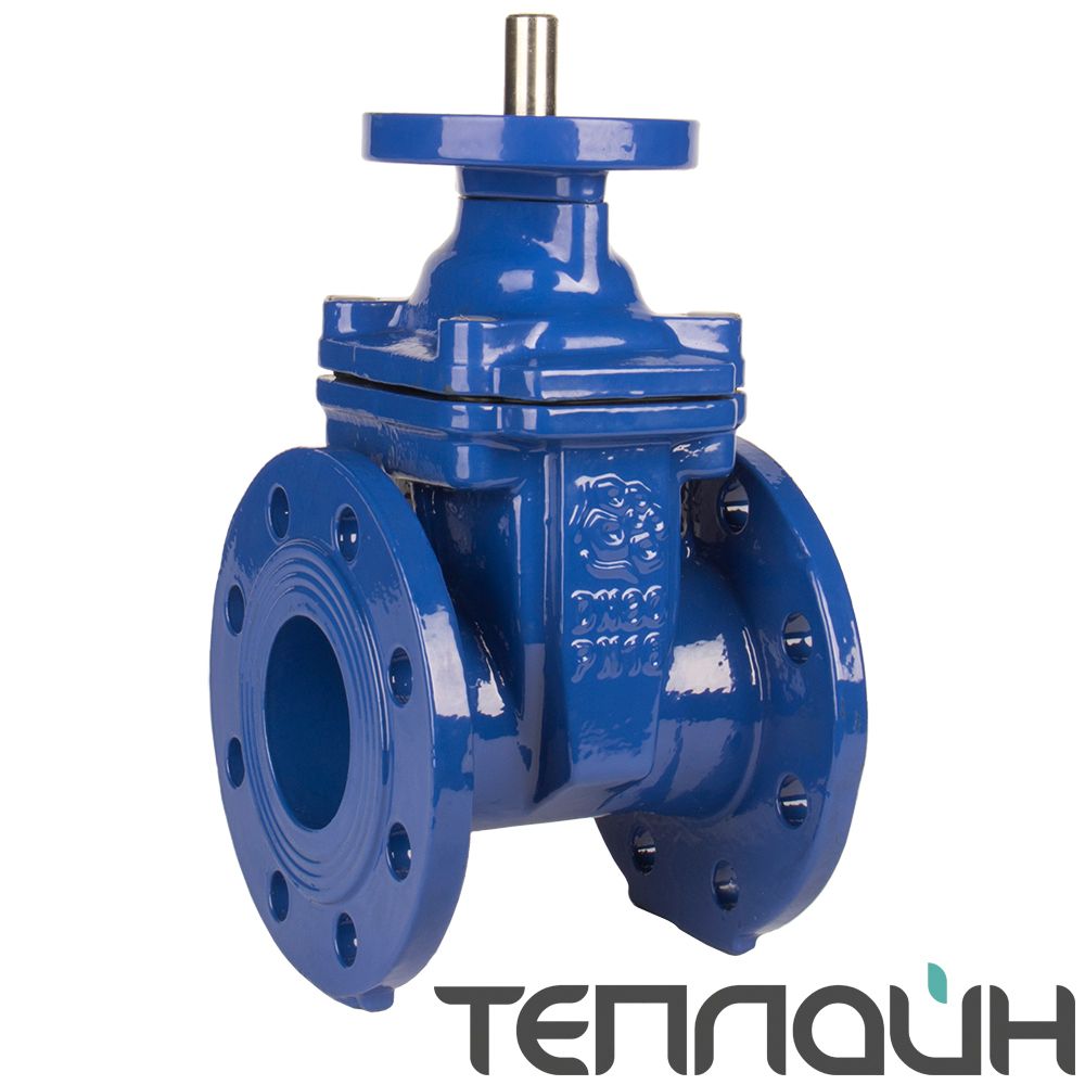 Задвижка с обрезиненным клином РАШВОРК 102-500-10 DN 500 PN 10 фланцевая