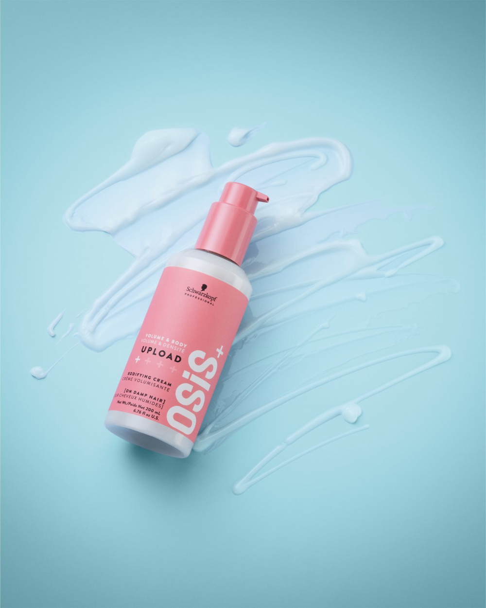 Schwarzkopf Professional Osis+ Upload - моделирующий крем /   200  ml  / GTIN 4045787999815