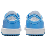 Кроссовки Air Jordan 1 Low White and University Blue