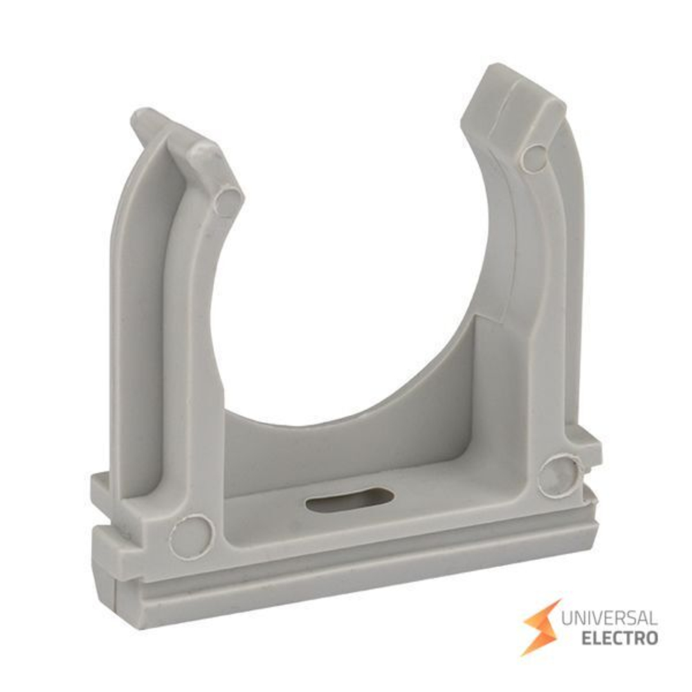 Крепеж-клипса d40 мм (30 шт) серая EKF-Plast