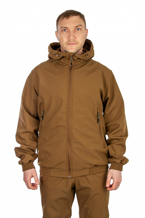 Костюм Барс NEW (полофлис, коричневый) КВЕСТ Novatex