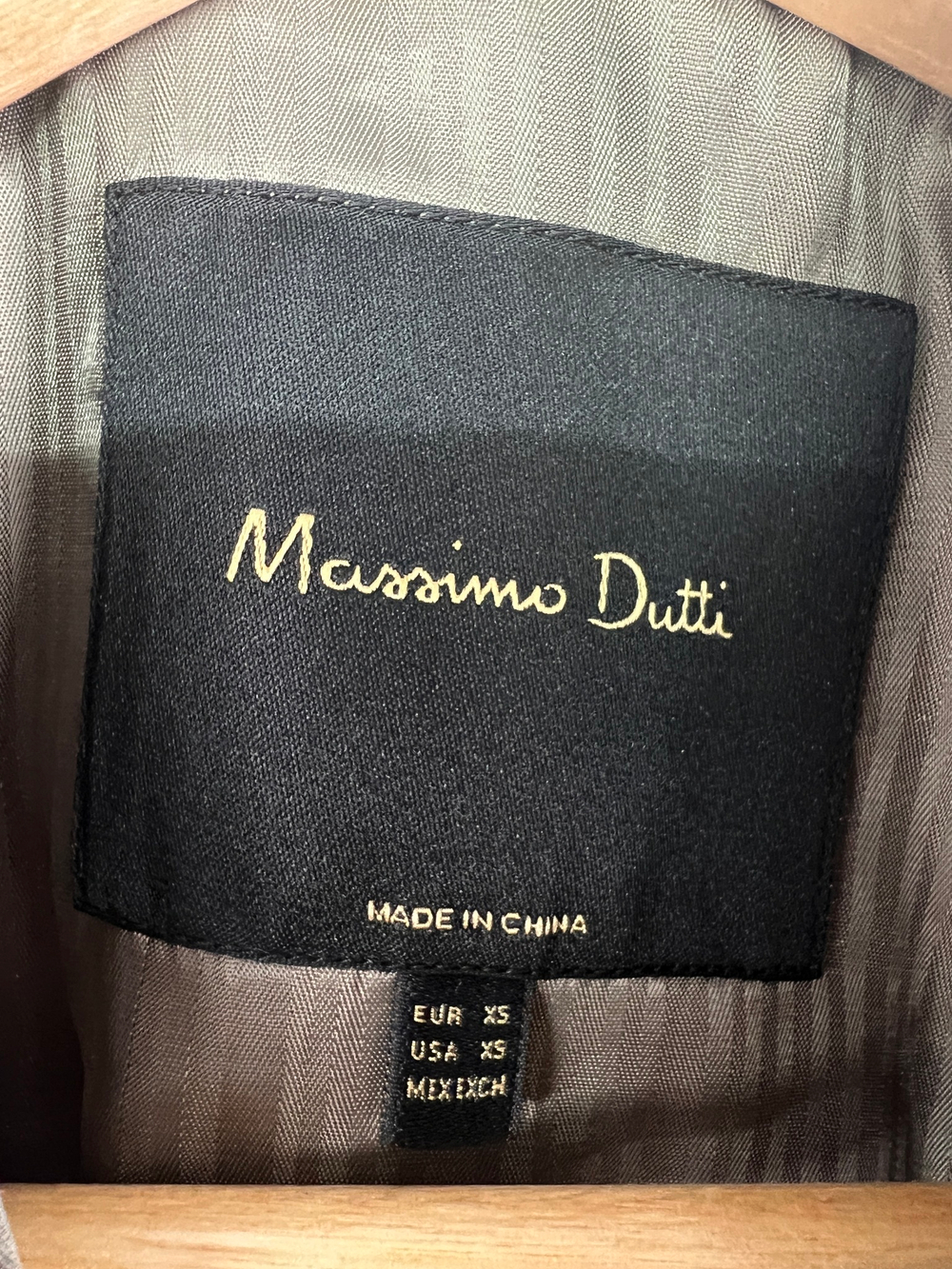 Тренч Massimo Dutti