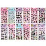 Наклейки 3D 10*22см, в ассорт. "Sanrio Kuromi and friends" (Центрум)