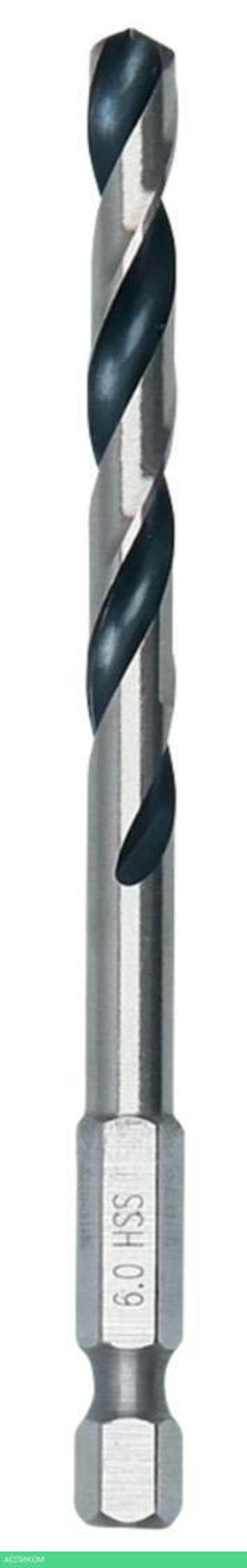 Набор сверл Bosch HSS PointTeQ HEX 8,0 мм по металлу 5 шт (2.608.577.547)