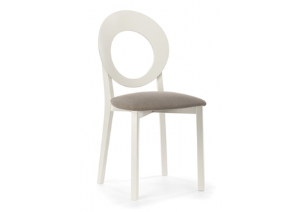 Стул деревянный Woodville Марти ткань MR 27, слоновая кость